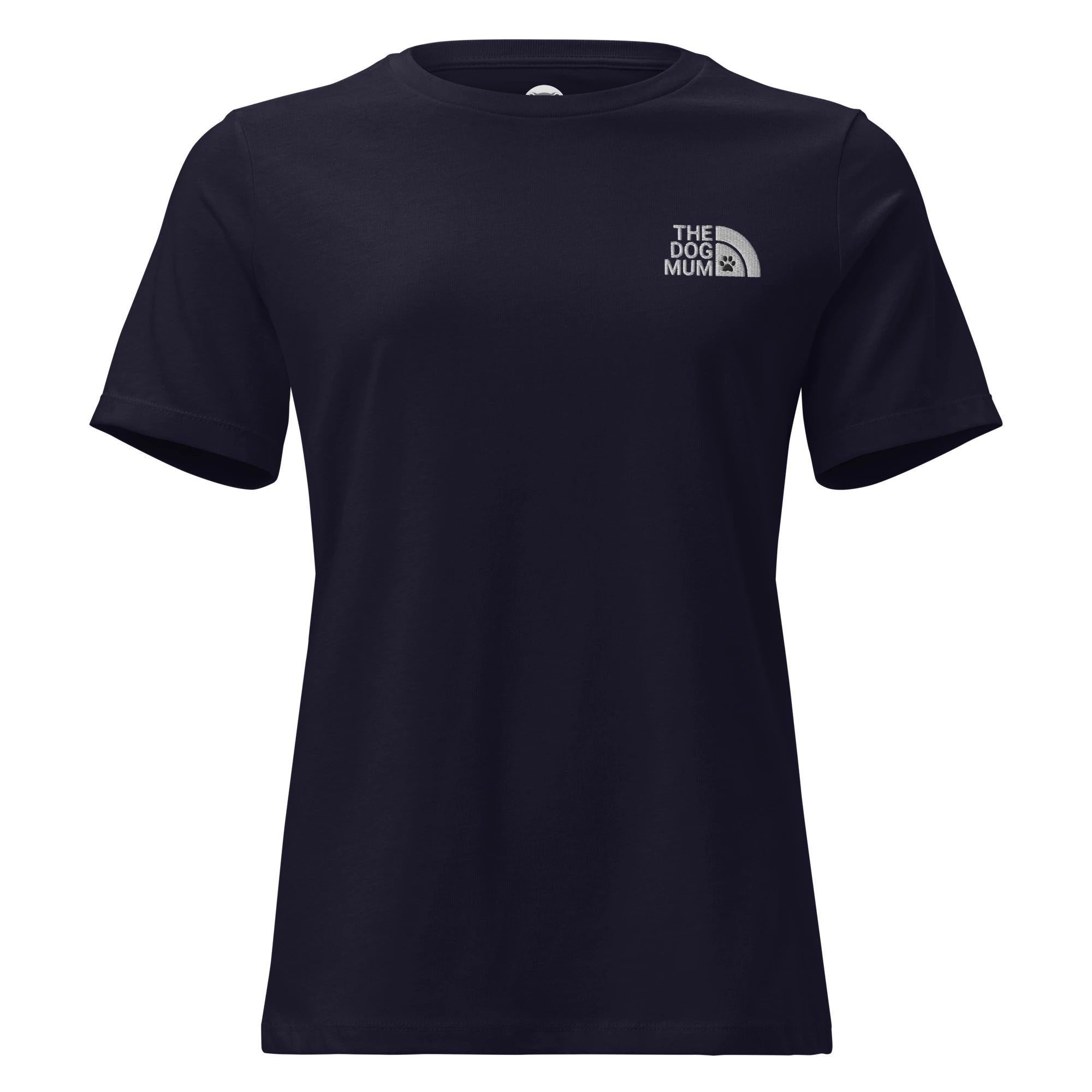 THE DOG MUM | Airlume-Baumwoll T-Shirt Damen