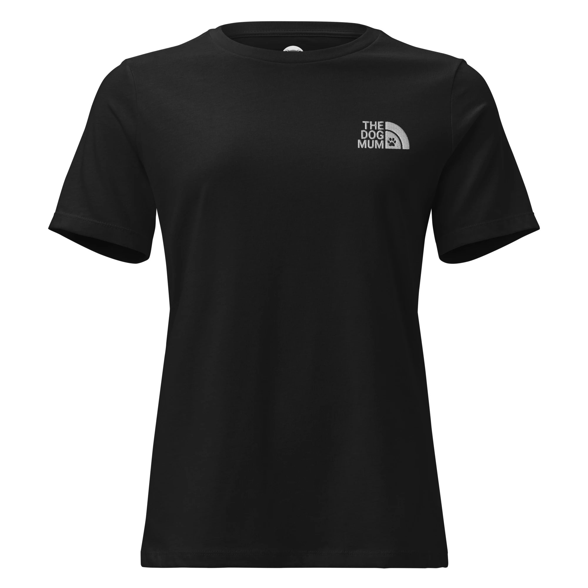 THE DOG MUM | Airlume-Baumwoll T-Shirt Damen