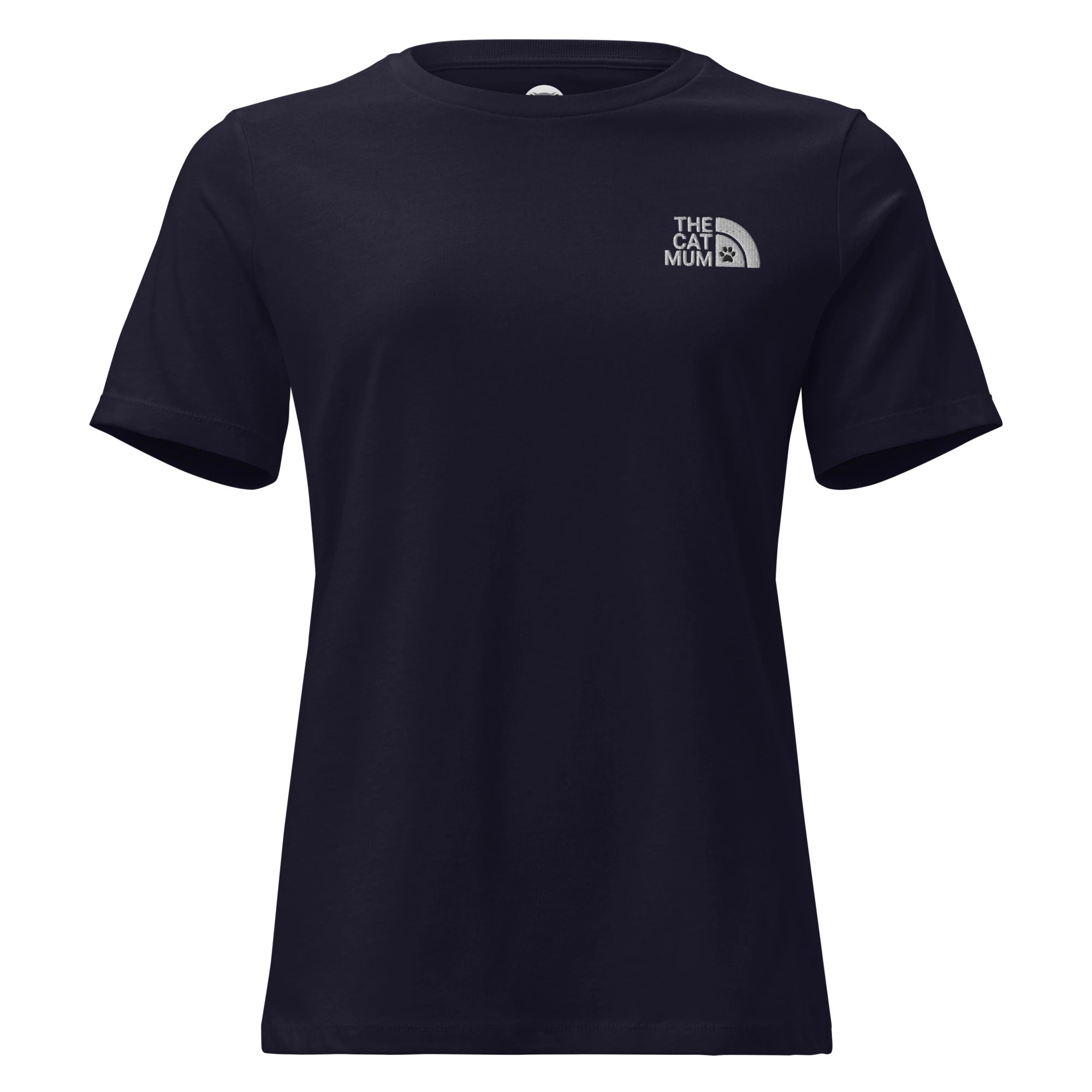 THE CAT MUM | Airlume-Baumwoll T-Shirt Damen