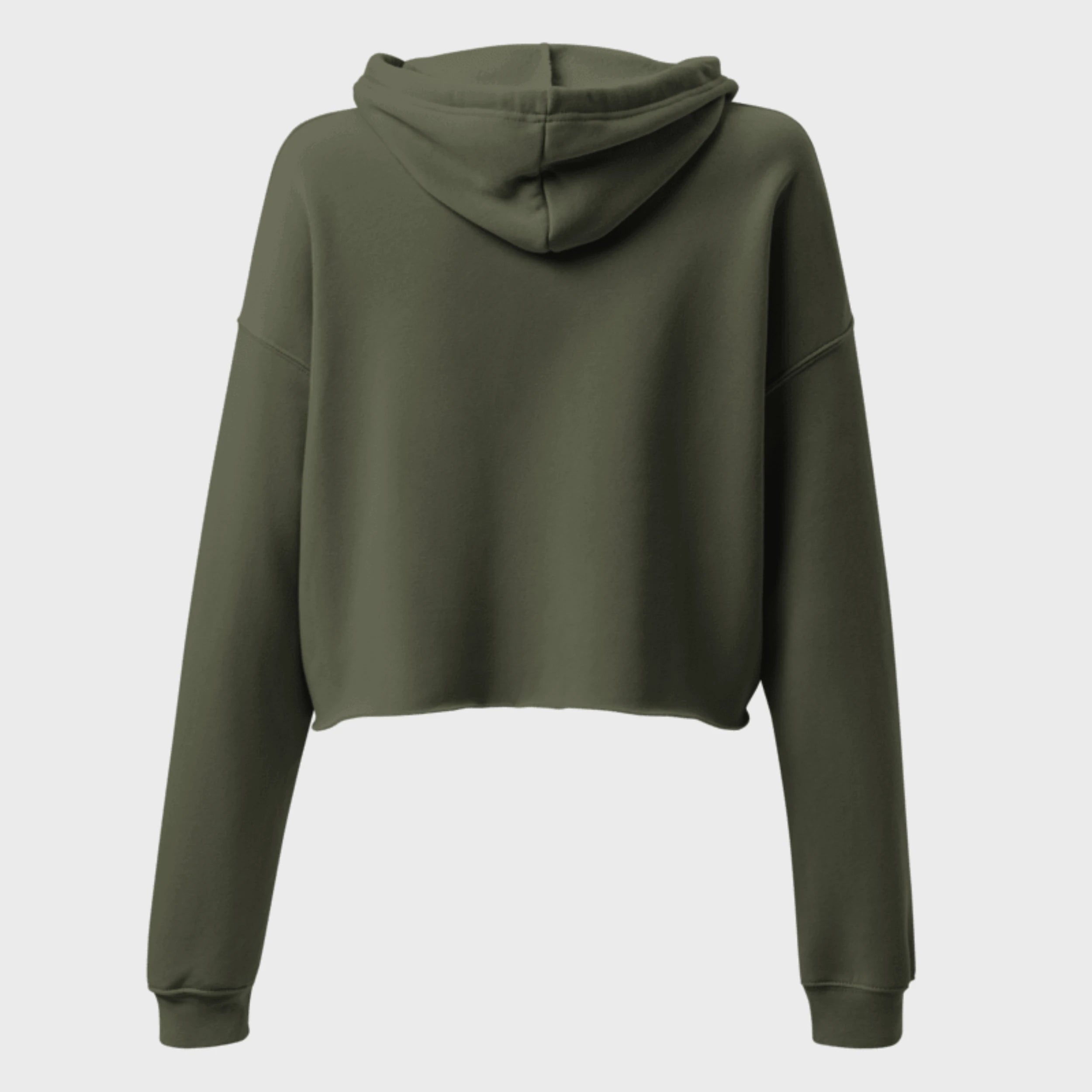 mir doch MIAU | Crop-Hoodie mit Kapuze