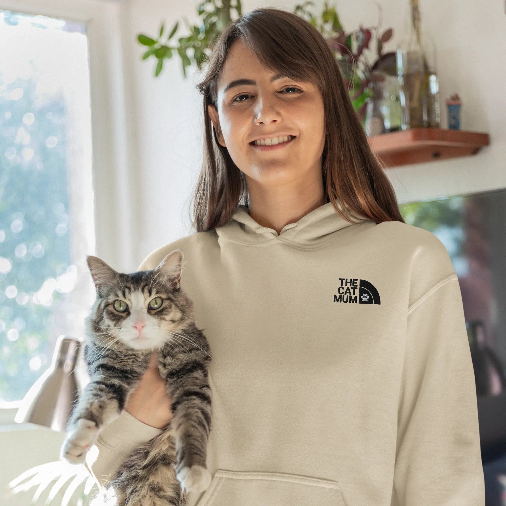 THE CAT MUM I Bio Premium Hoodie Unisex