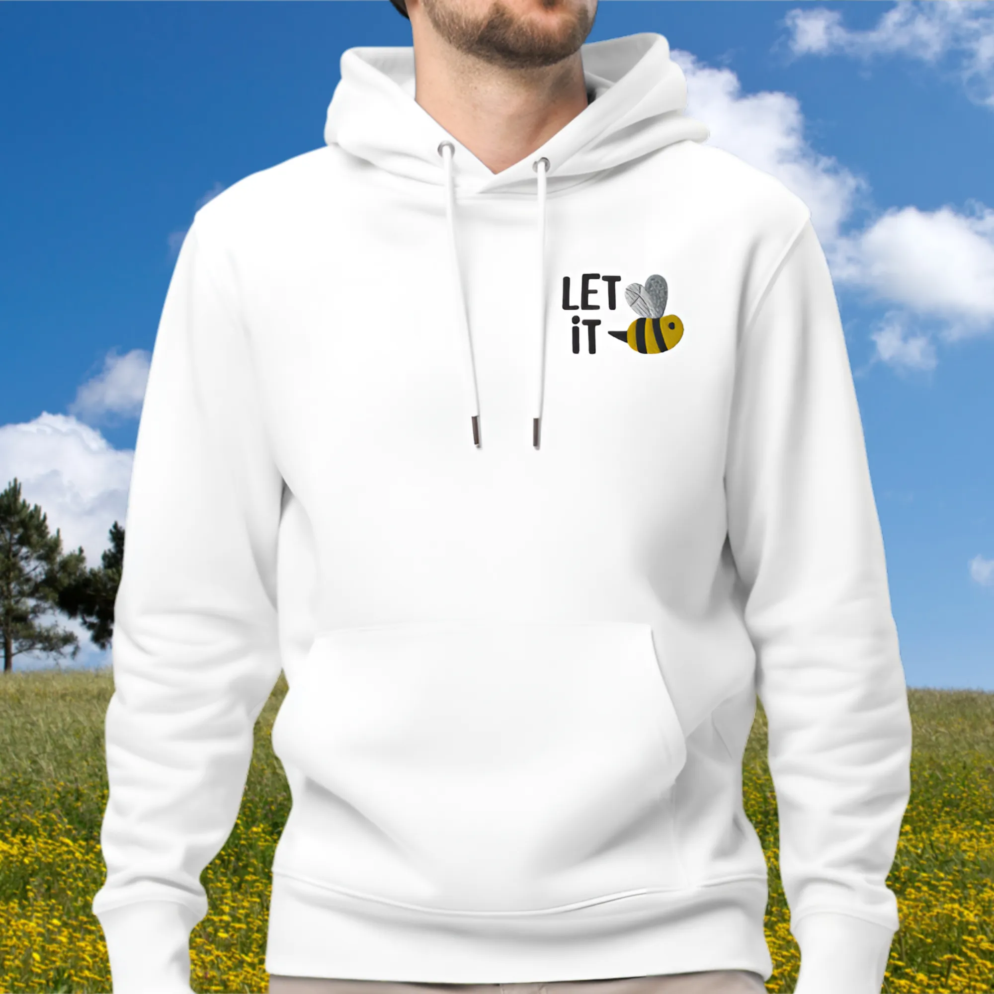 LET IT BEE I Bio Premium Hoodie Unisex