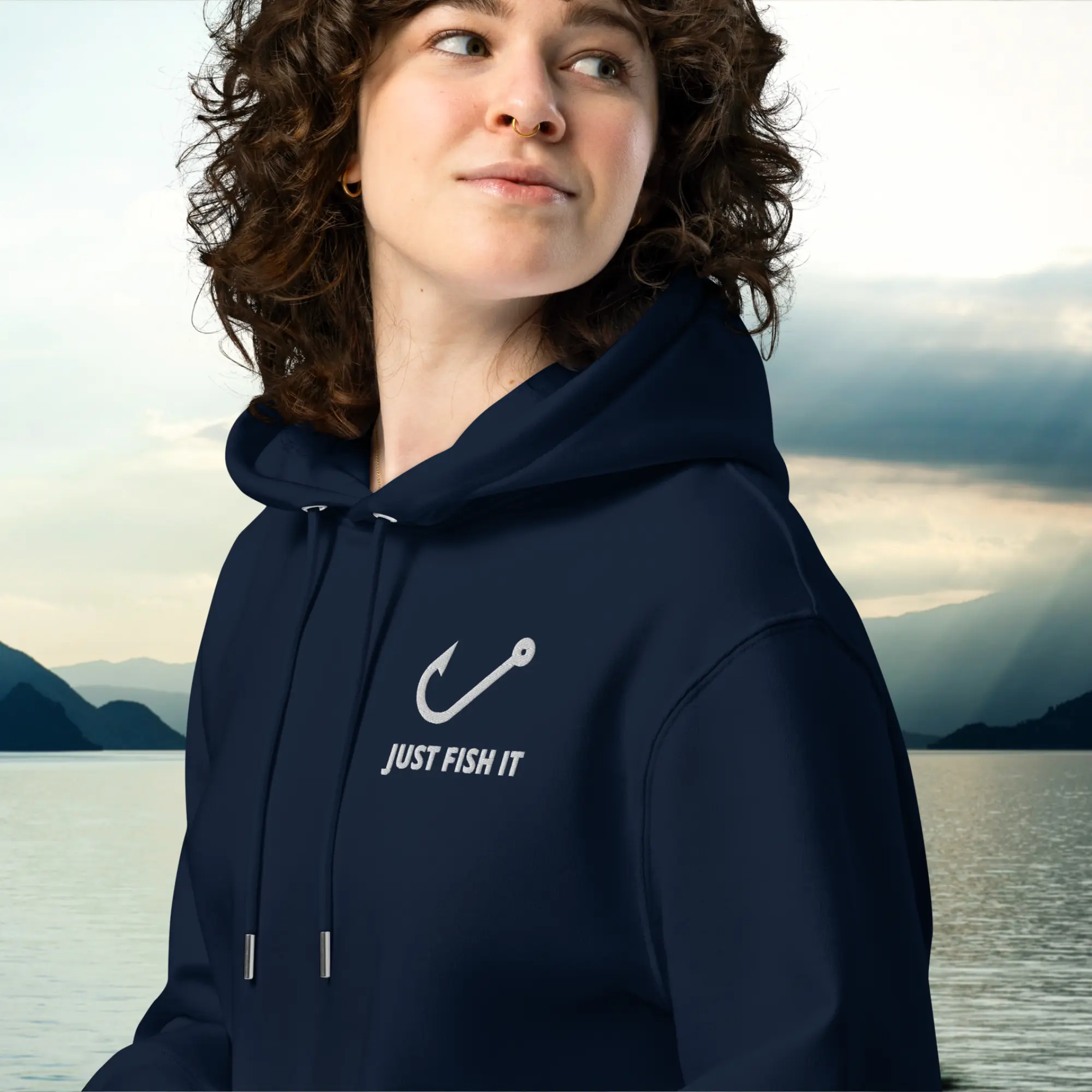 JUST FISH IT I Bio Premium Hoodie Unisex