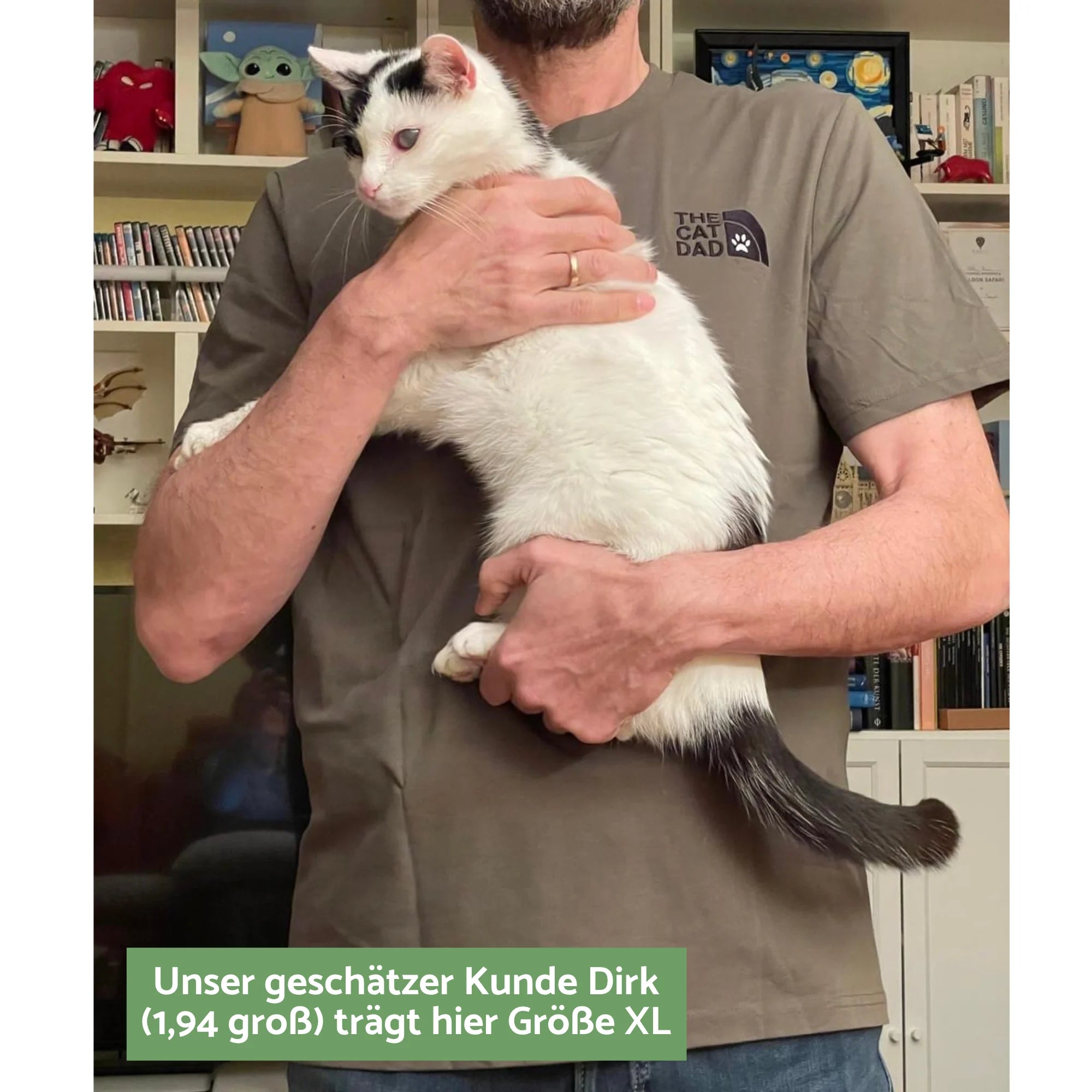 THE CAT DAD | Bio Premium T-Shirt Unisex