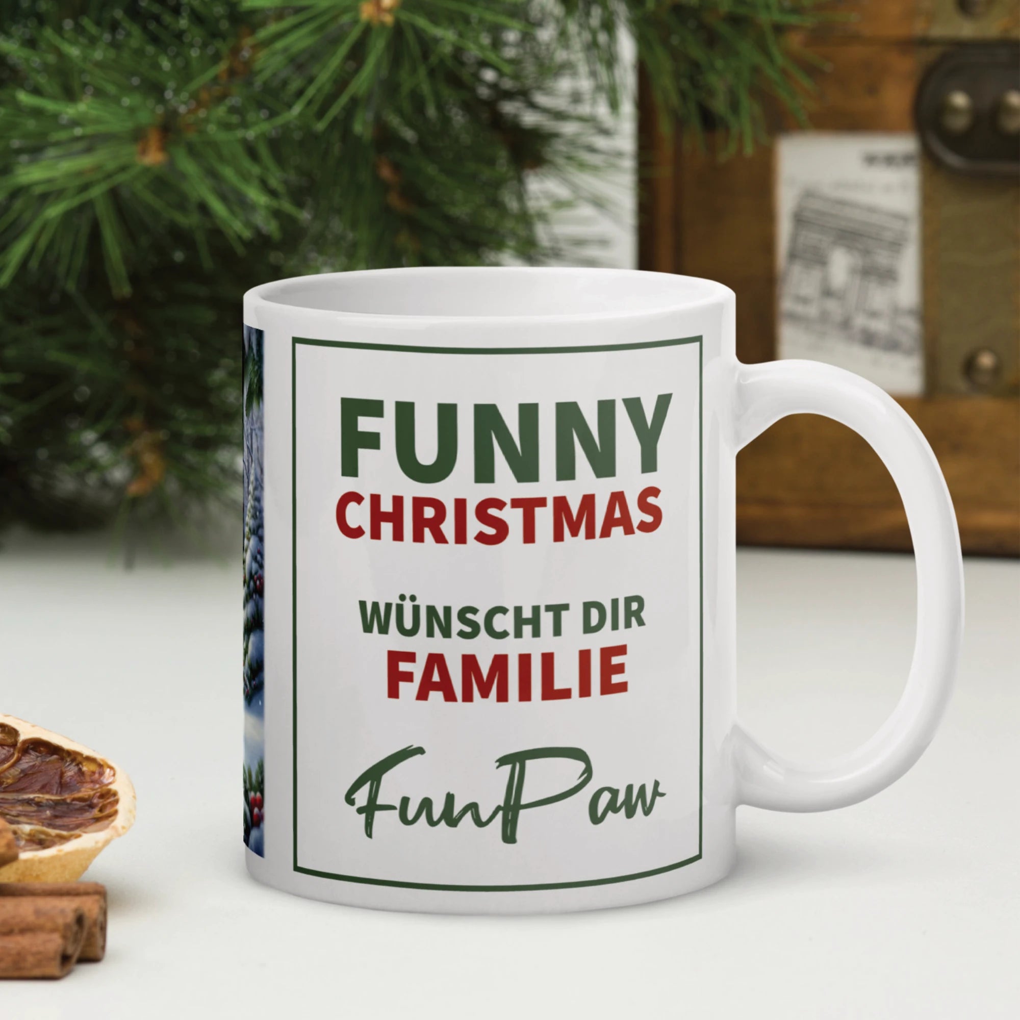 FUNNY CHRISTMAS I FunPaw Keramiktasse 325ml