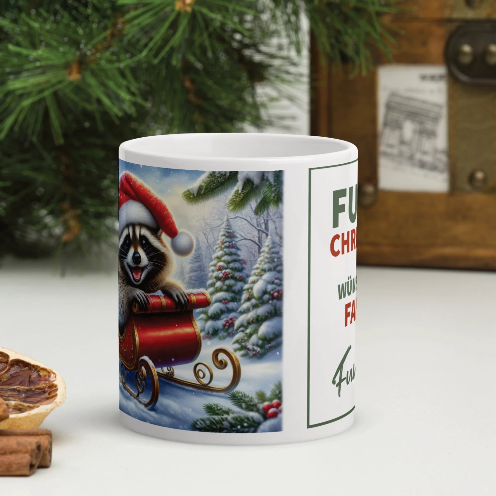 FUNNY CHRISTMAS I FunPaw Keramiktasse 325ml