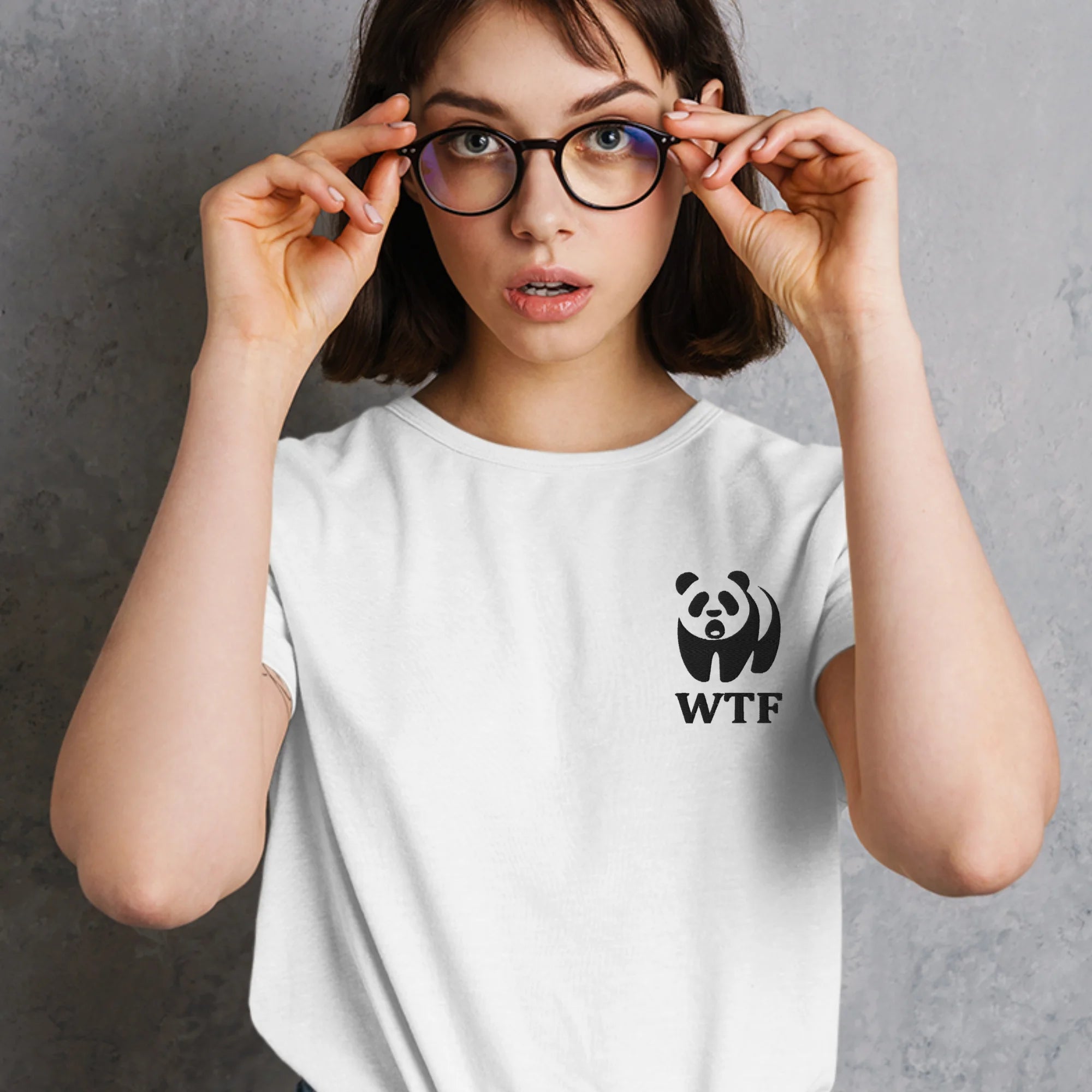 WTF PANDA I Bio Premium T-Shirt Unisex