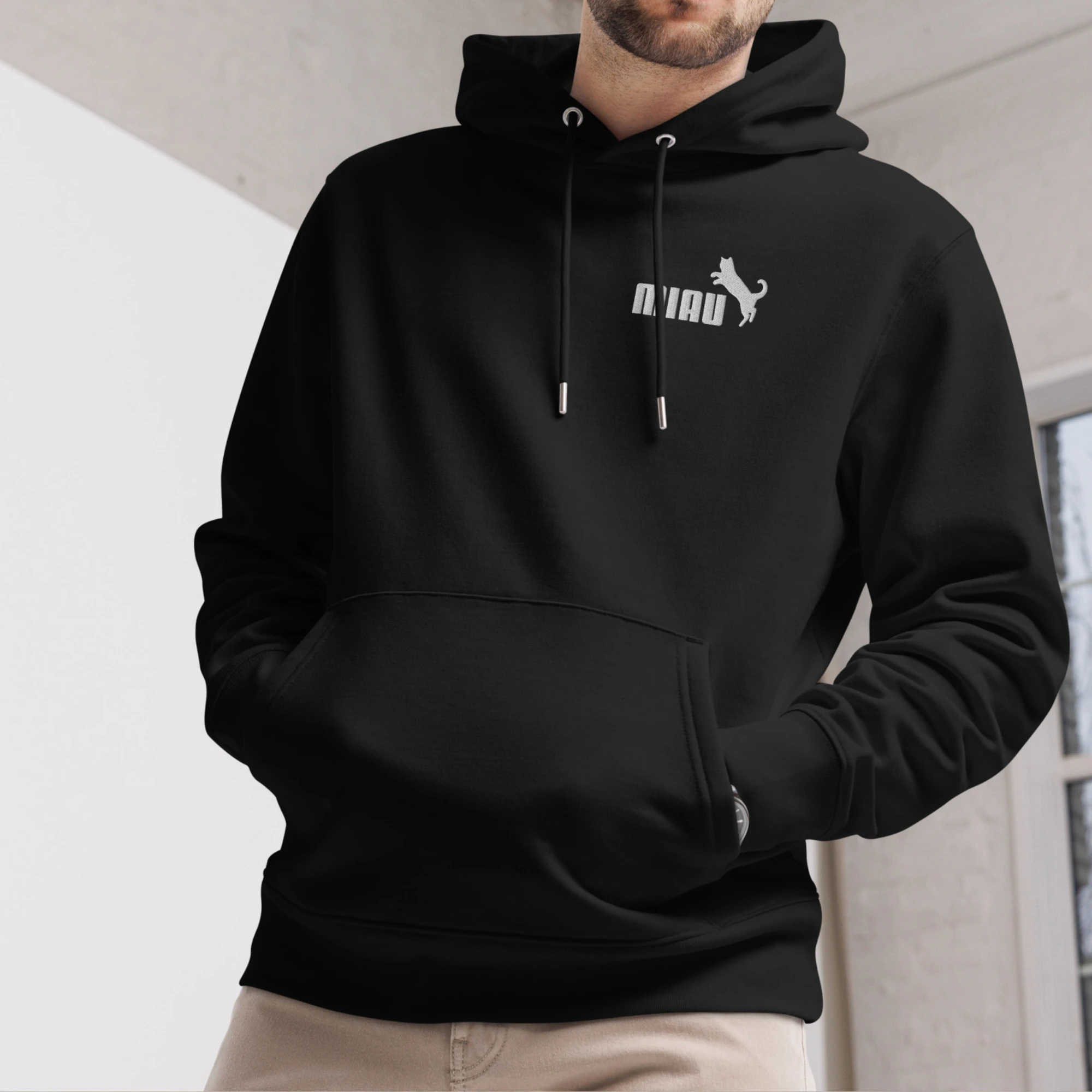 MIAU I Bio Premium Unisex Hoodie