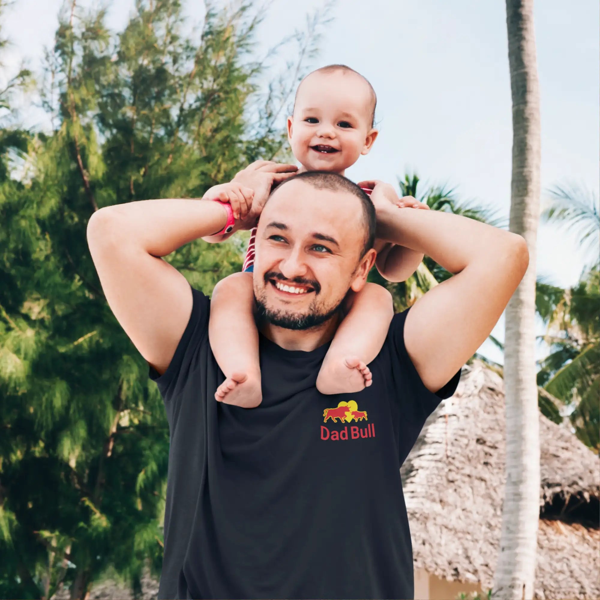 DAD BULL I Bio Premium T-Shirt Unisex