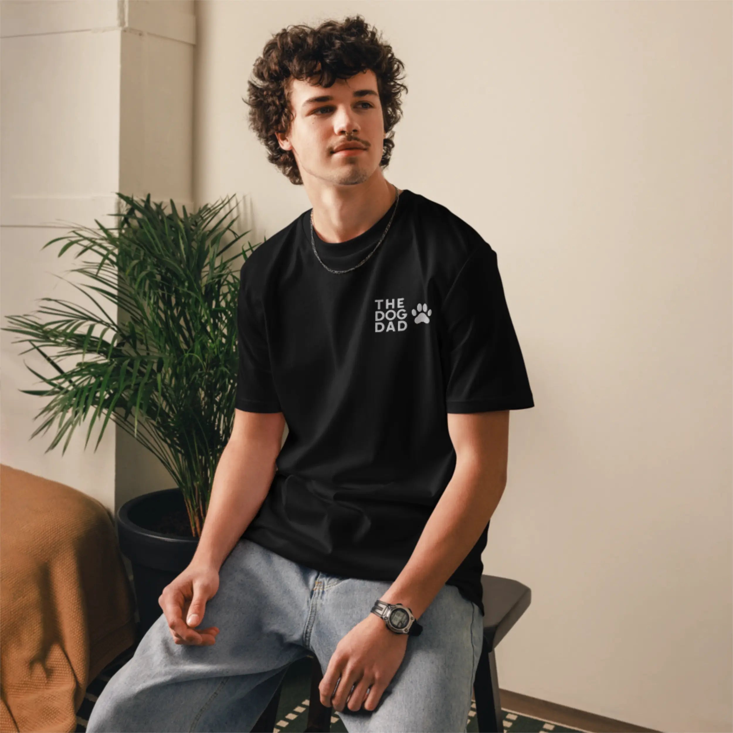 The Dog Dad Neu | Bio Premium T-Shirt