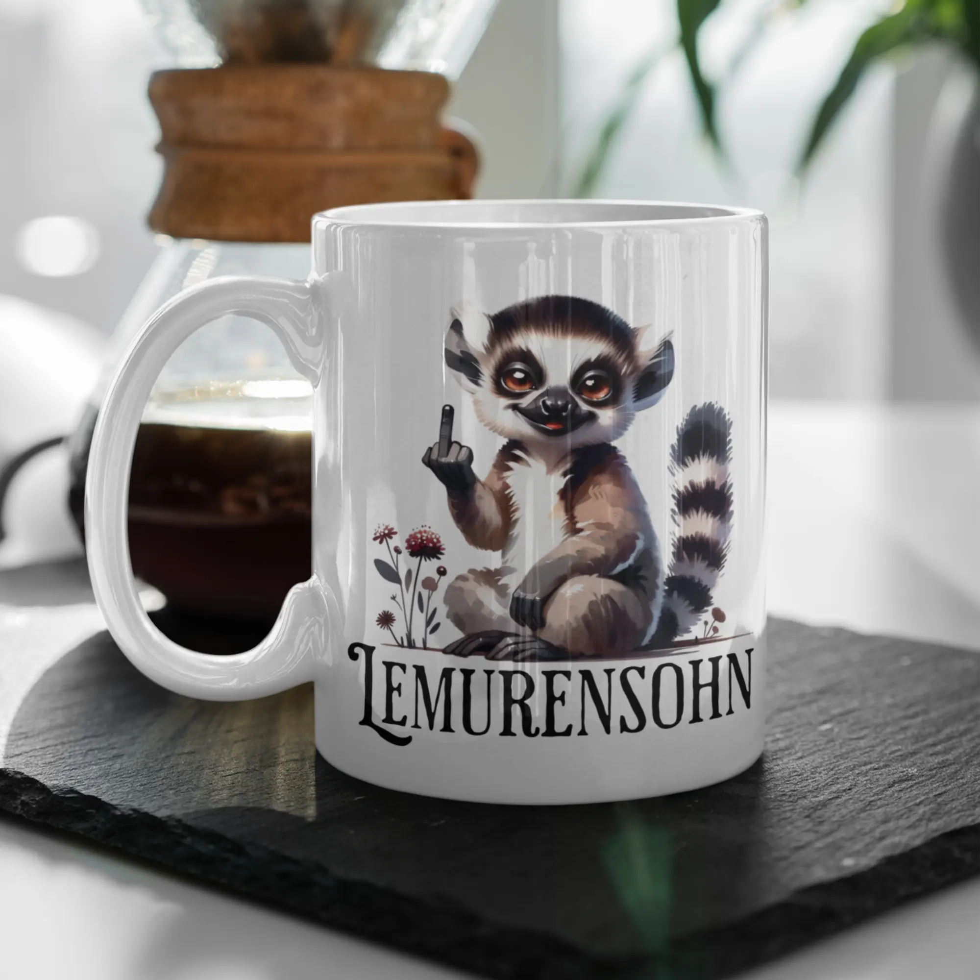 LEMURENSOHN I FunPaw Keramiktasse 325ml
