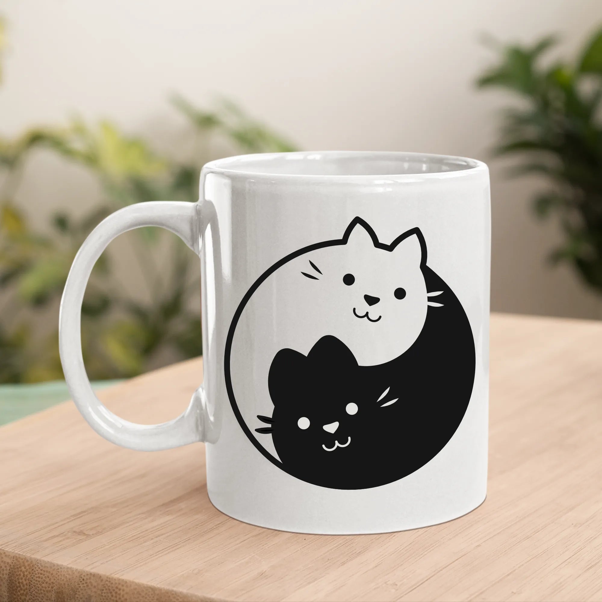 YIN YANG KATZEN I FunPaw Keramiktasse 325ml