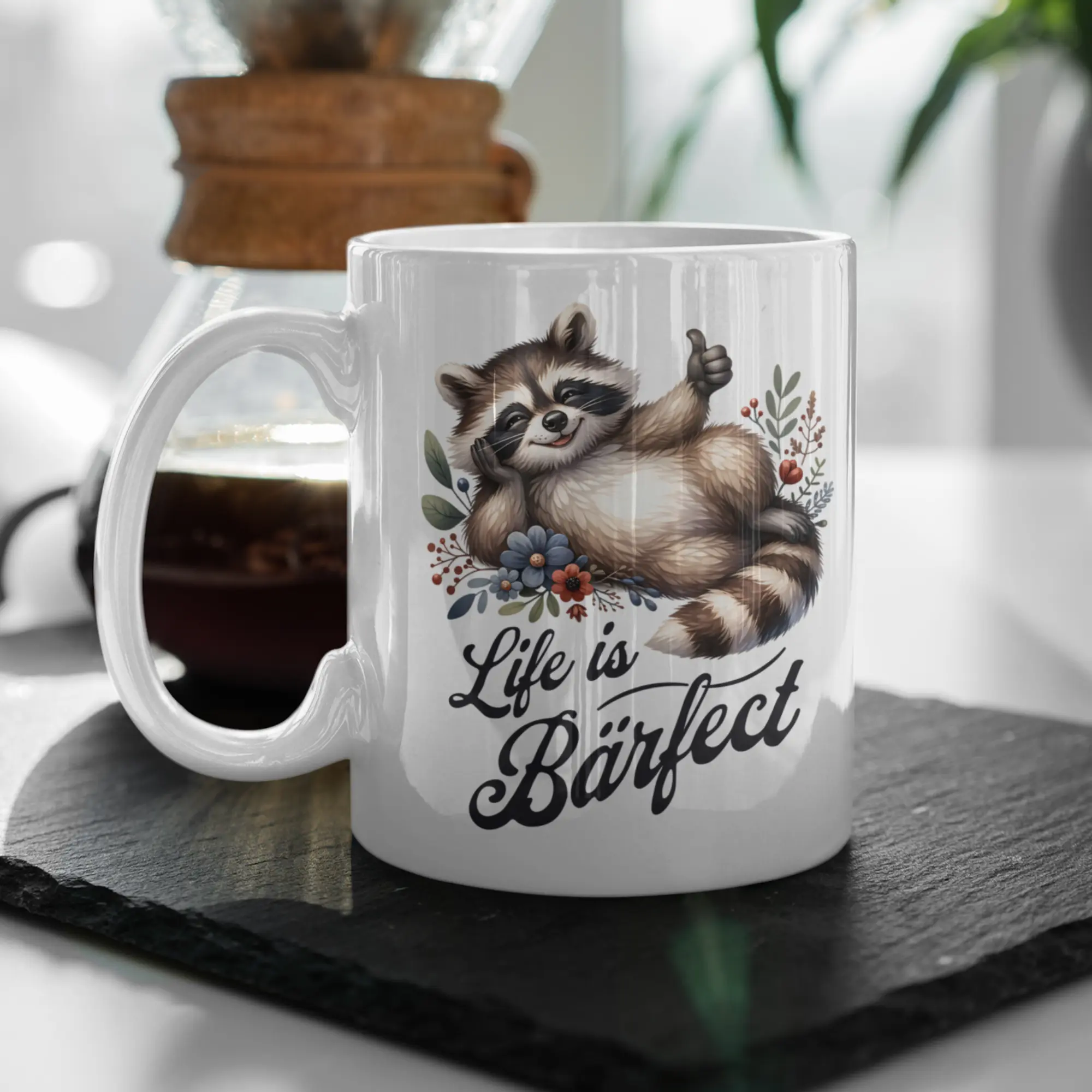 LIFE IS BÄRFECT I FunPaw Keramiktasse 325ml