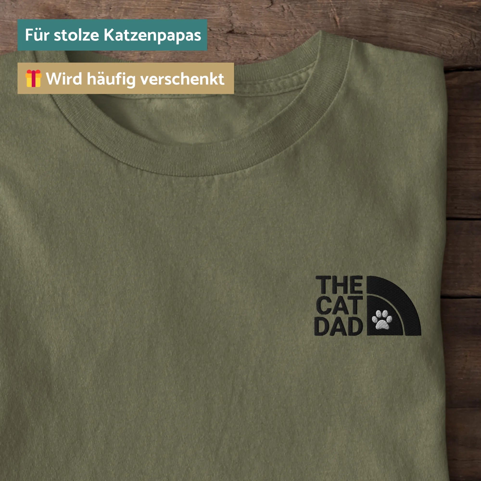 THE CAT DAD | Bio Premium T-Shirt Unisex