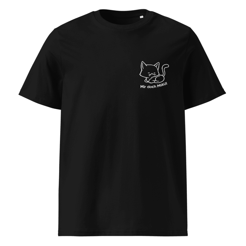 mir doch MIAU | Unisex-Bio-Baumwoll-T-Shirt