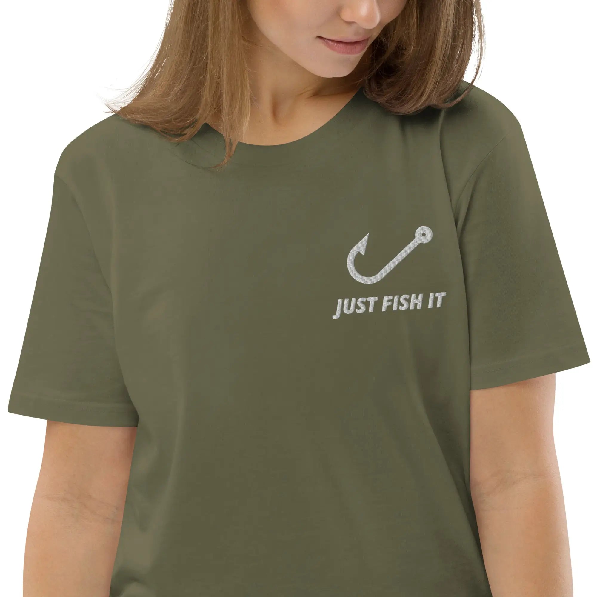 JUST FISH IT I Bio Premium T-Shirt Unisex