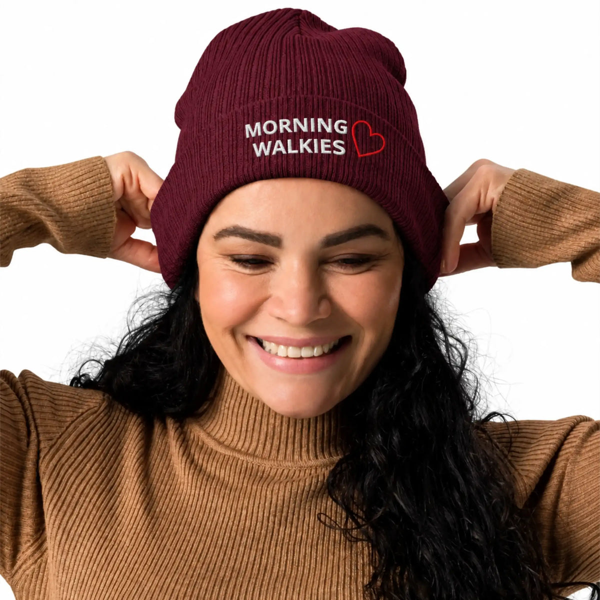 Morning Walkies | Gerippte Bio-Beanie