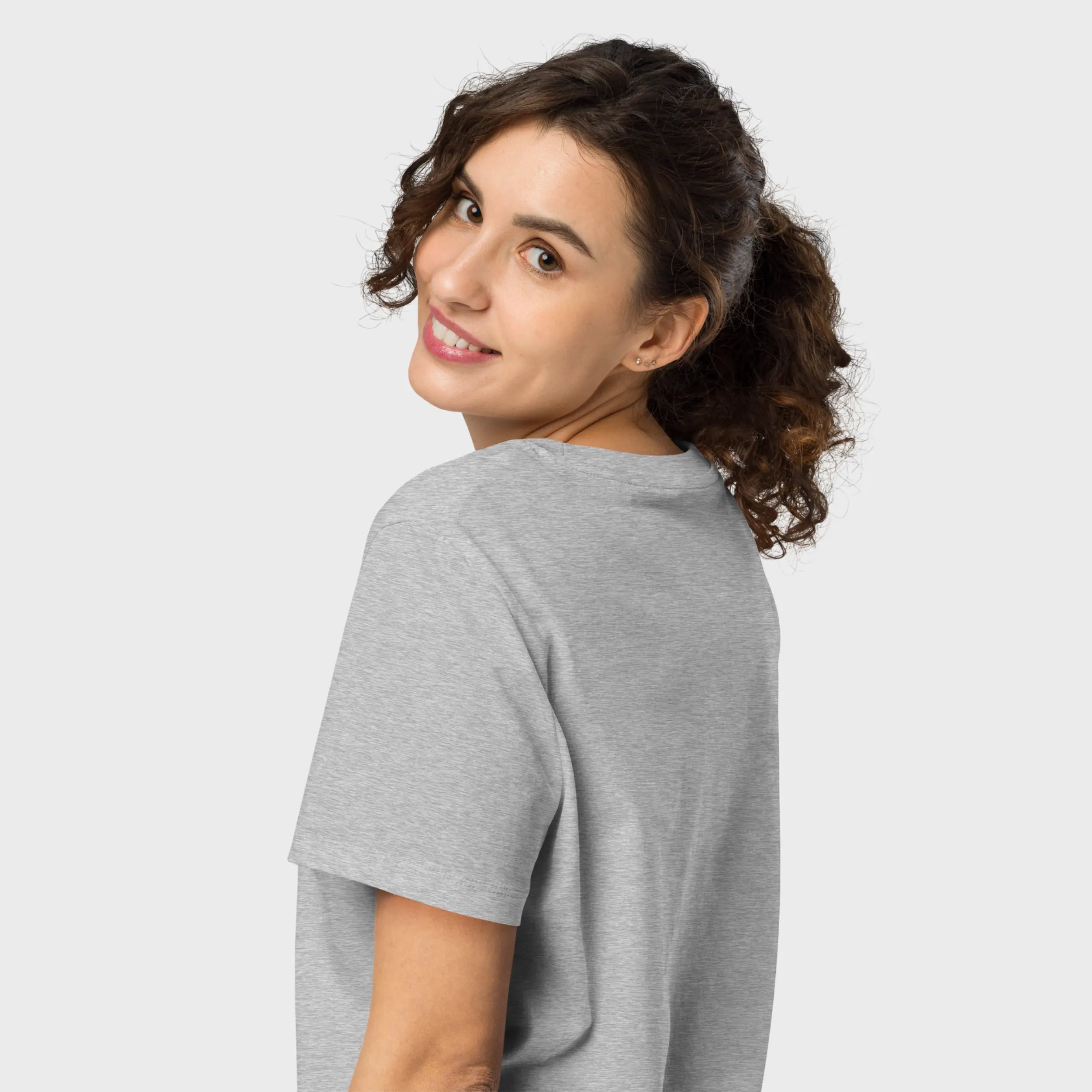 mir doch MIAU | Bio Premium Damenshirt mit Rippkragen