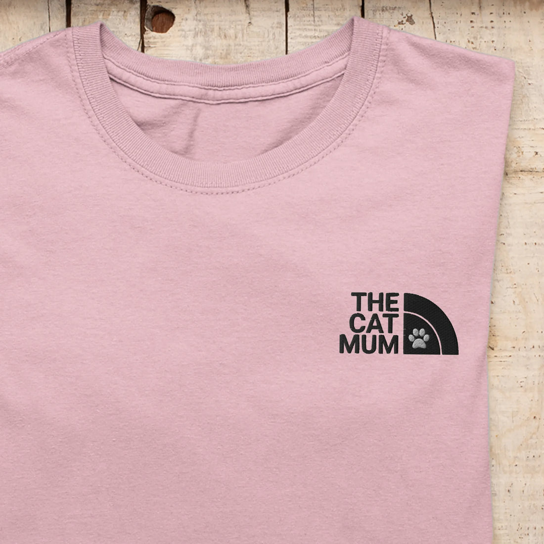 THE CAT MUM | Airlume-Baumwoll T-Shirt Damen
