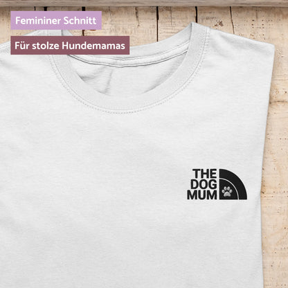 THE DOG MUM | Airlume-Baumwoll T-Shirt Damen