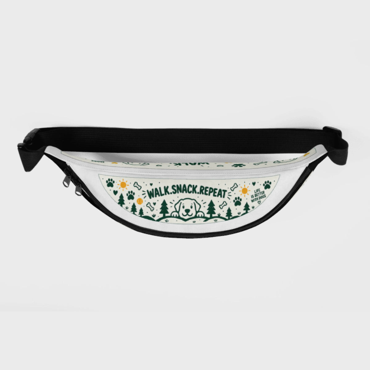 Gassi-Bag | Bedruckte Gürteltasche