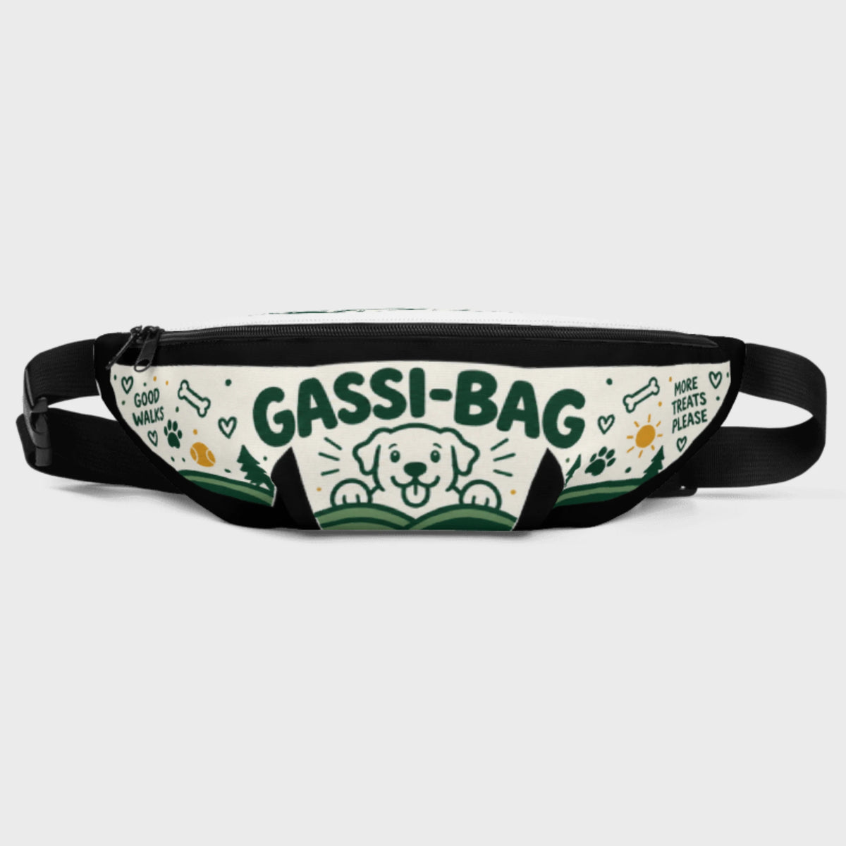 Gassi-Bag | Bedruckte Gürteltasche