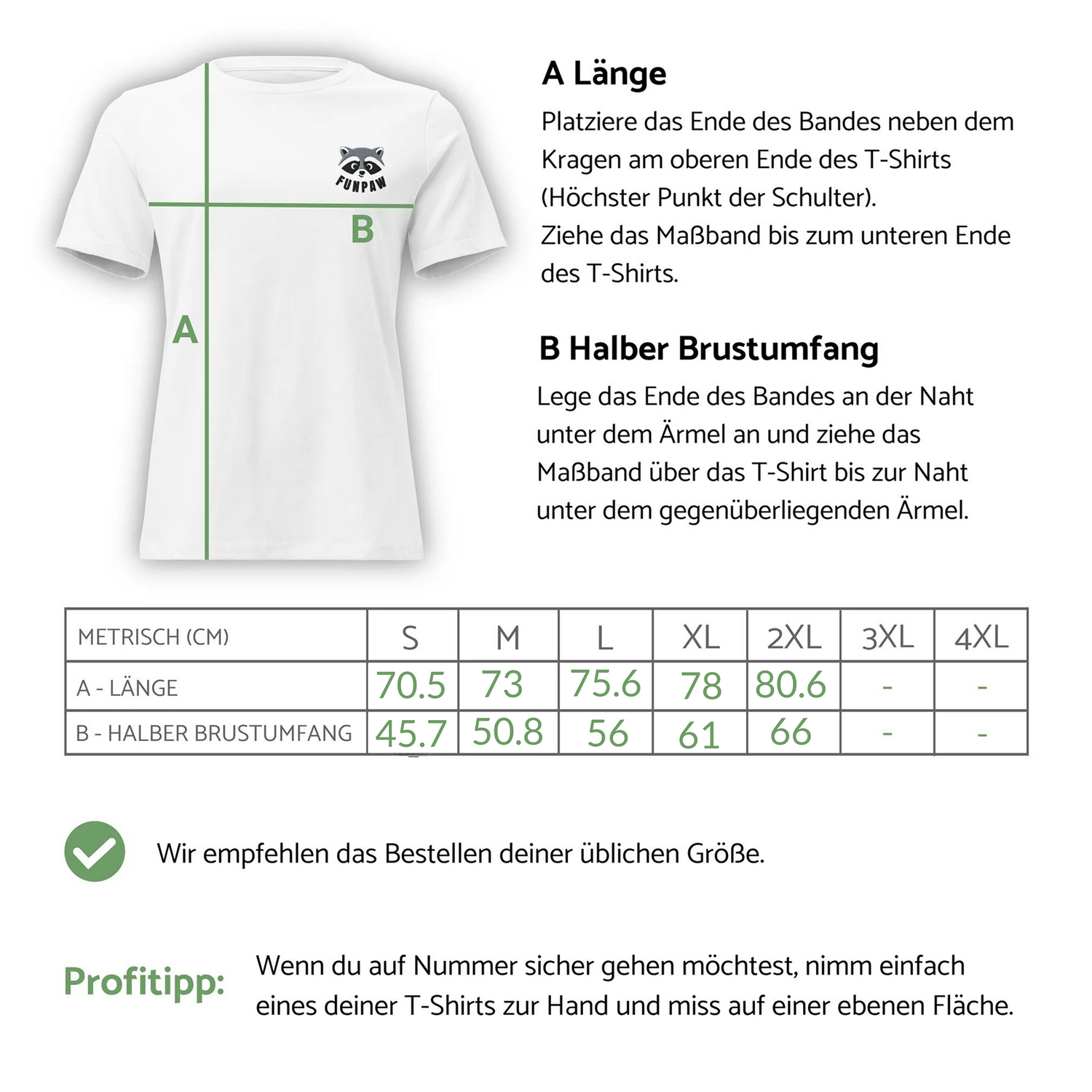 mir doch MIAU | Baumwoll-T-Shirt mit V-Ausschnitt