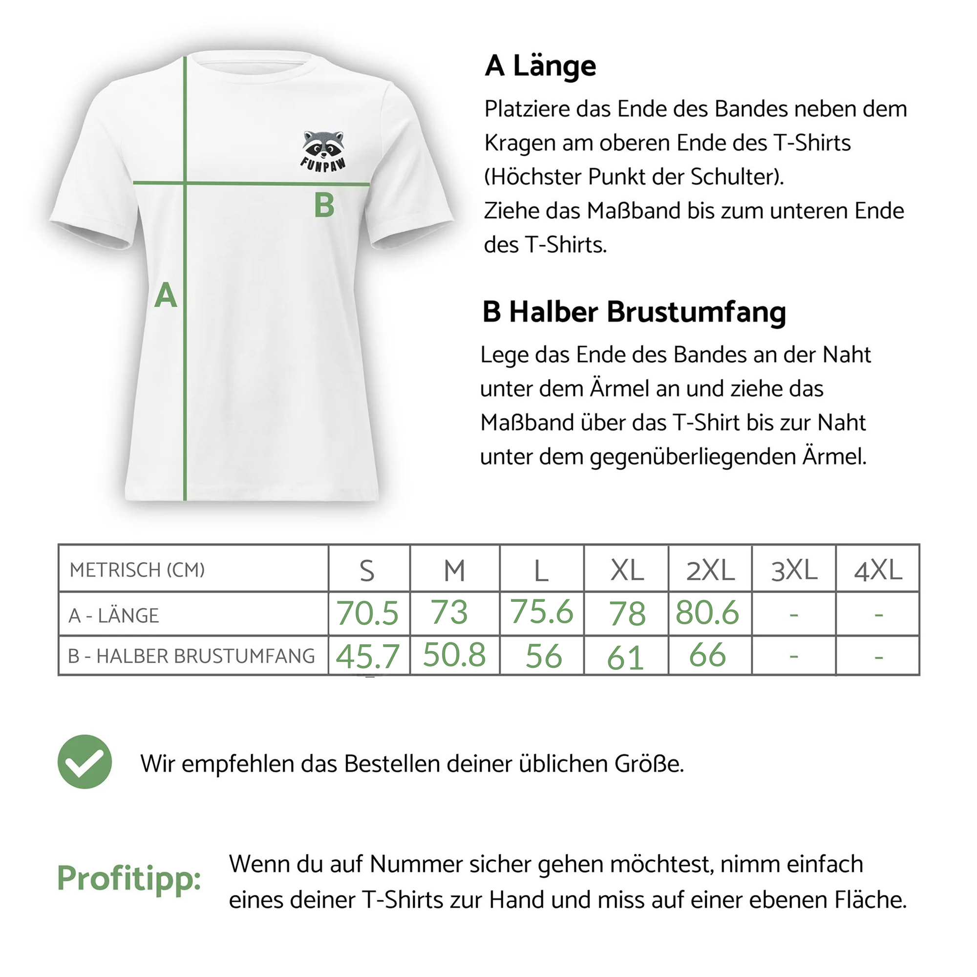 mir doch MIAU | Baumwoll-T-Shirt mit V-Ausschnitt