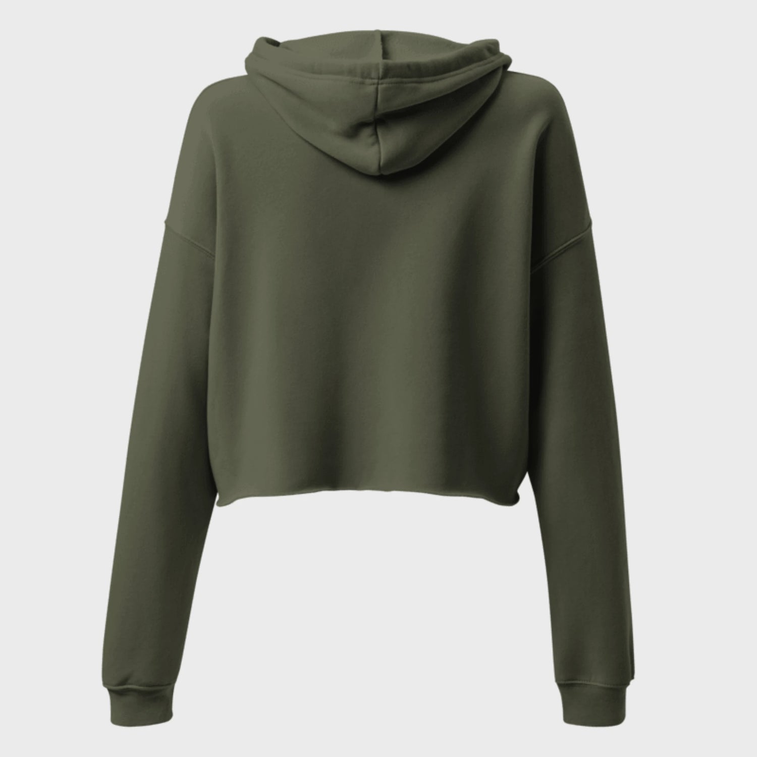 mir doch MIAU | Crop-Hoodie mit Kapuze