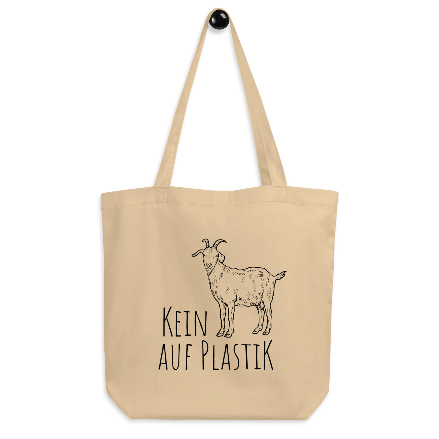 Kein Bock auf Plastik | Bio-Baumwolltasche