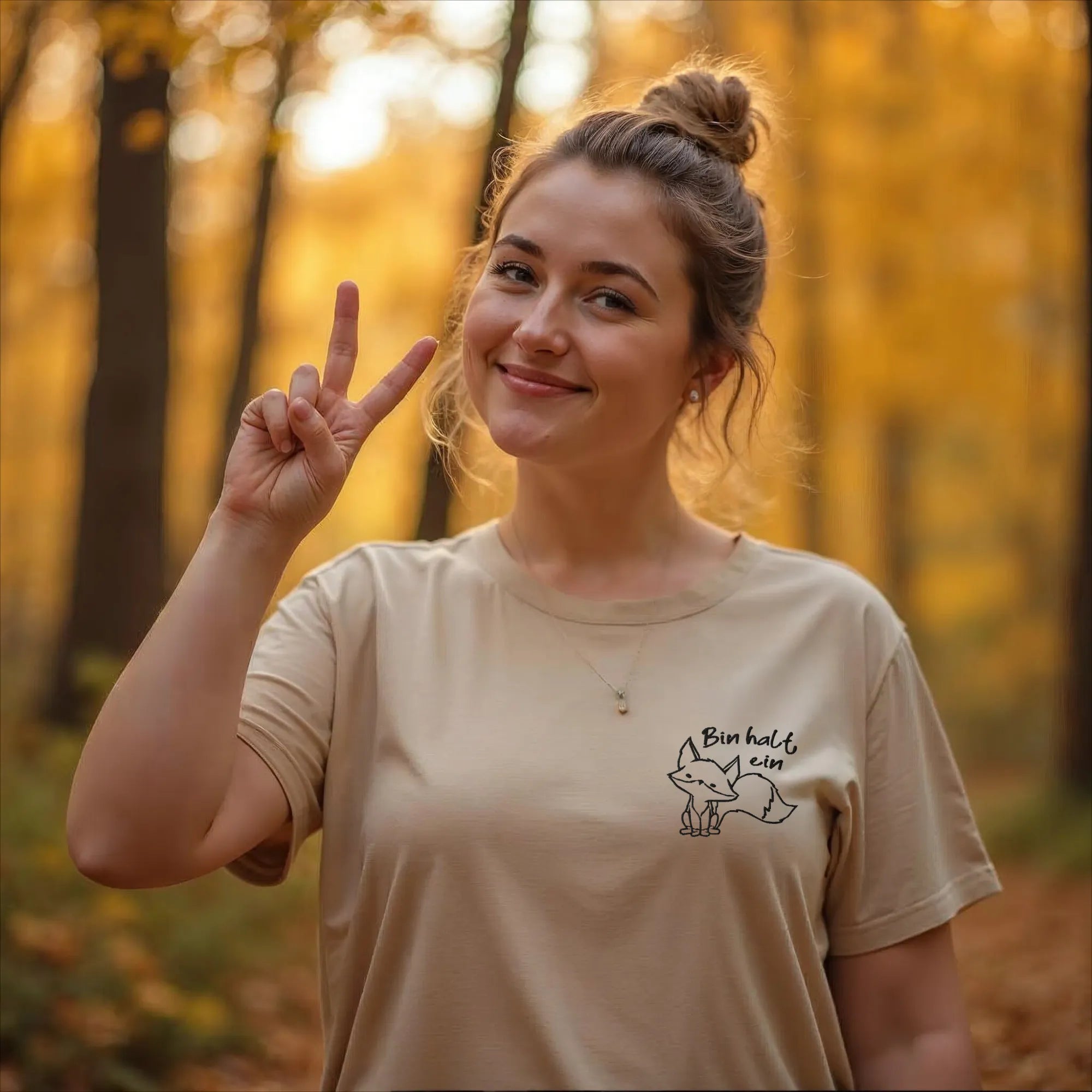 BIN EIN FUCHS | Bio Premium T-Shirt Unisex