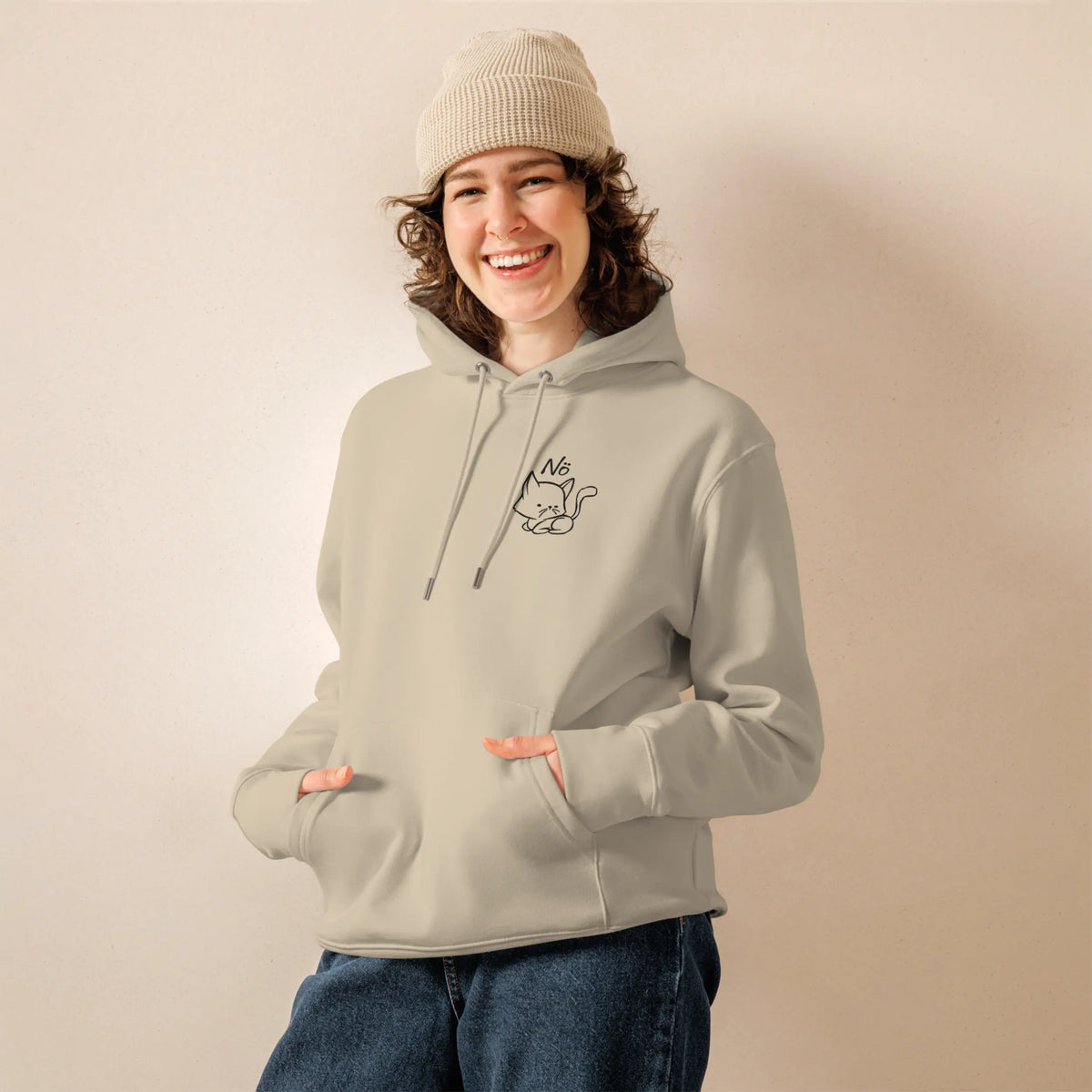 NÖ Katze | Bio Premium Unisex Hoodie