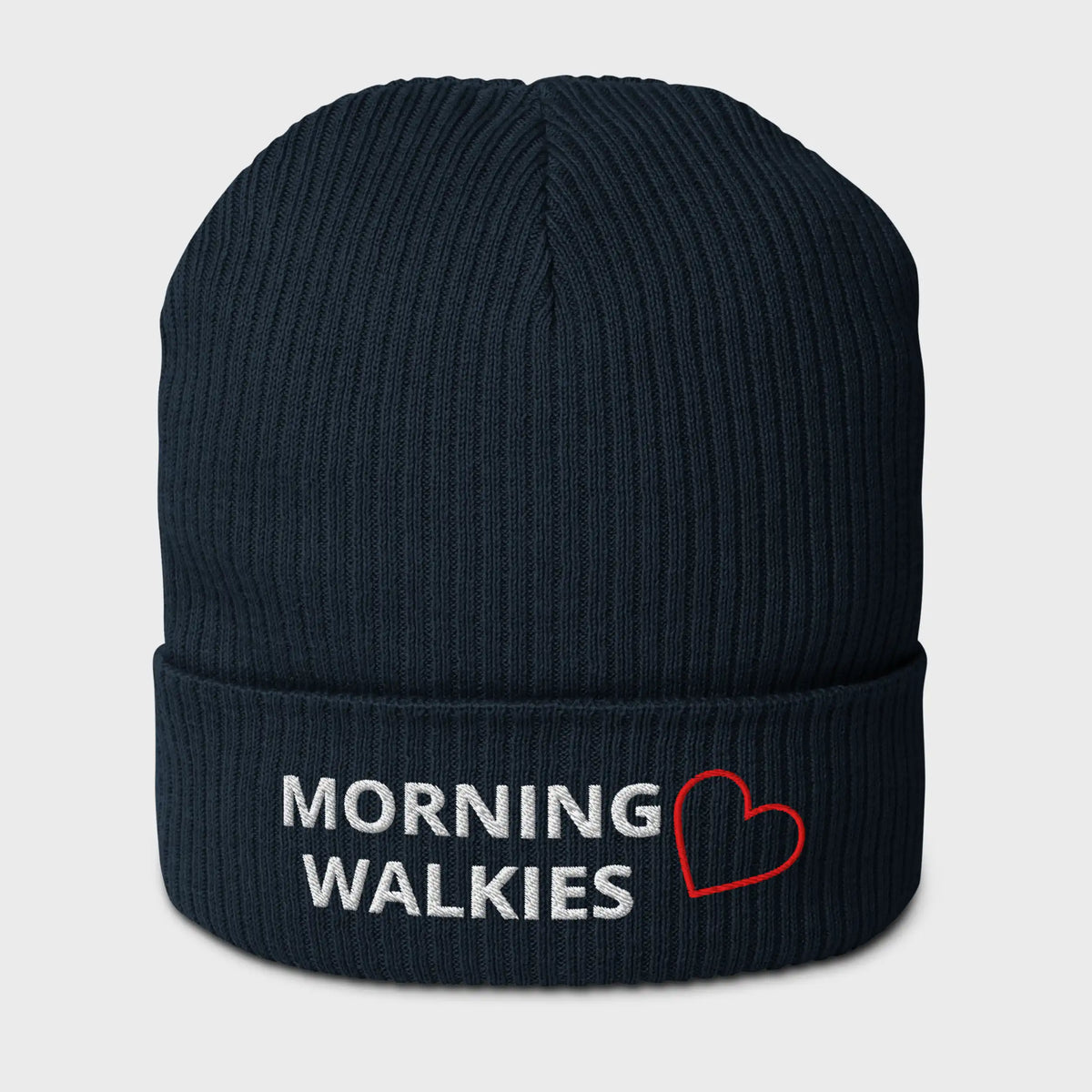 Morning Walkies | Gerippte Bio-Beanie