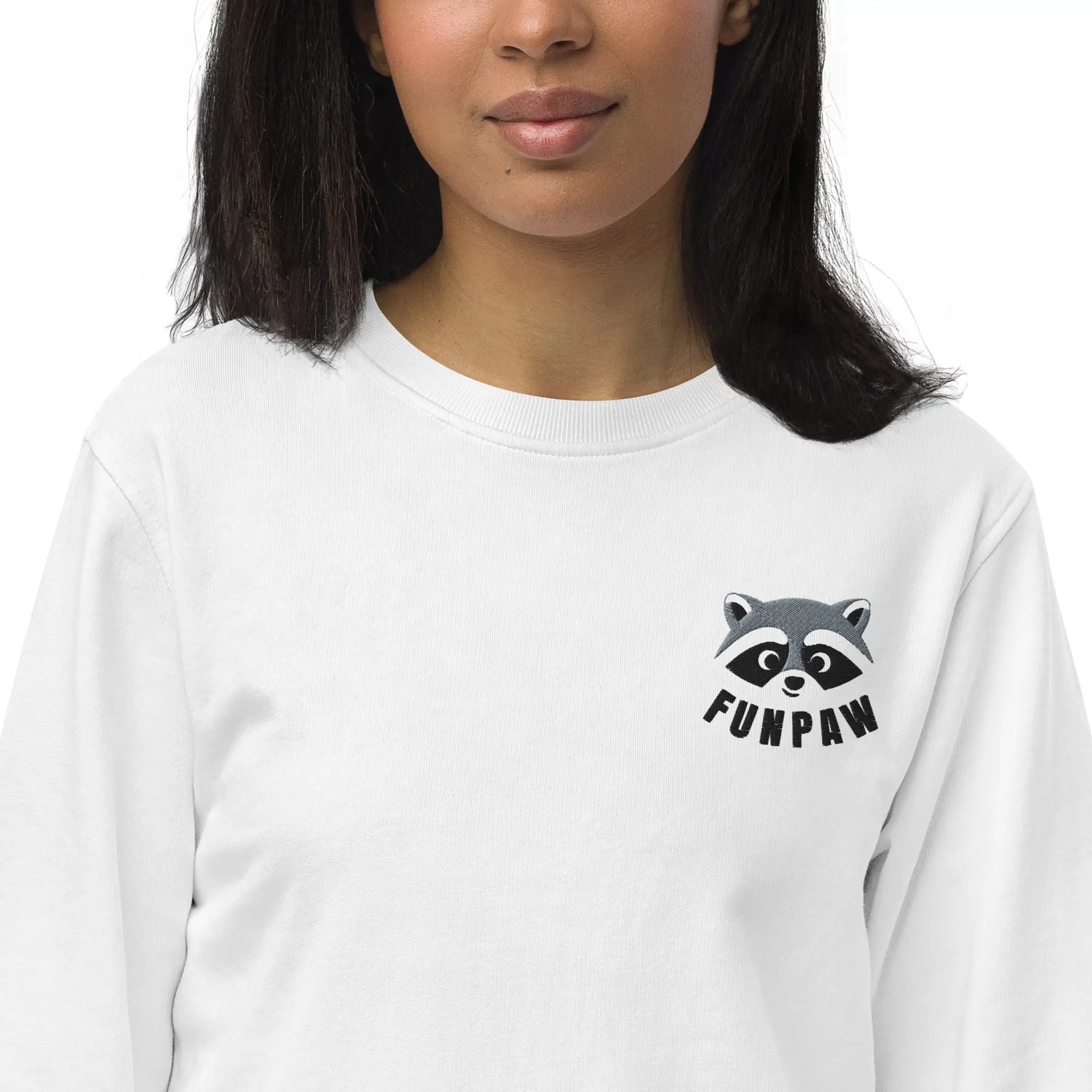 FUNPAW LOGO | Leichter Bio Pullover Unisex