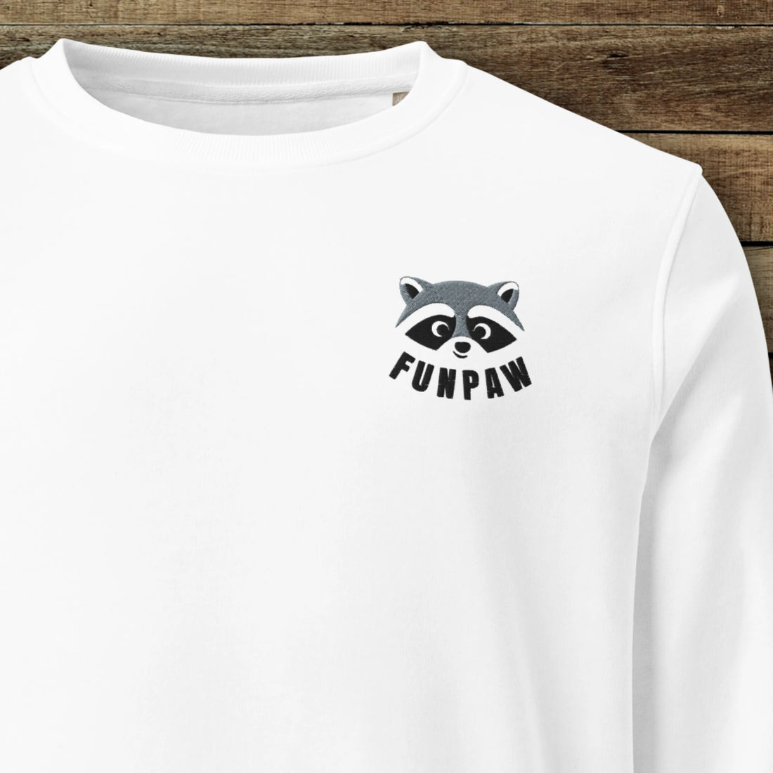 FUNPAW LOGO | Leichter Bio Pullover Unisex
