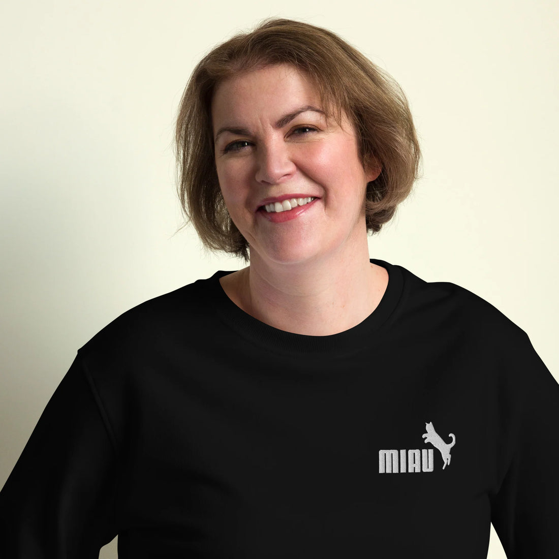 MIAU I Leichter Bio Pullover Unisex