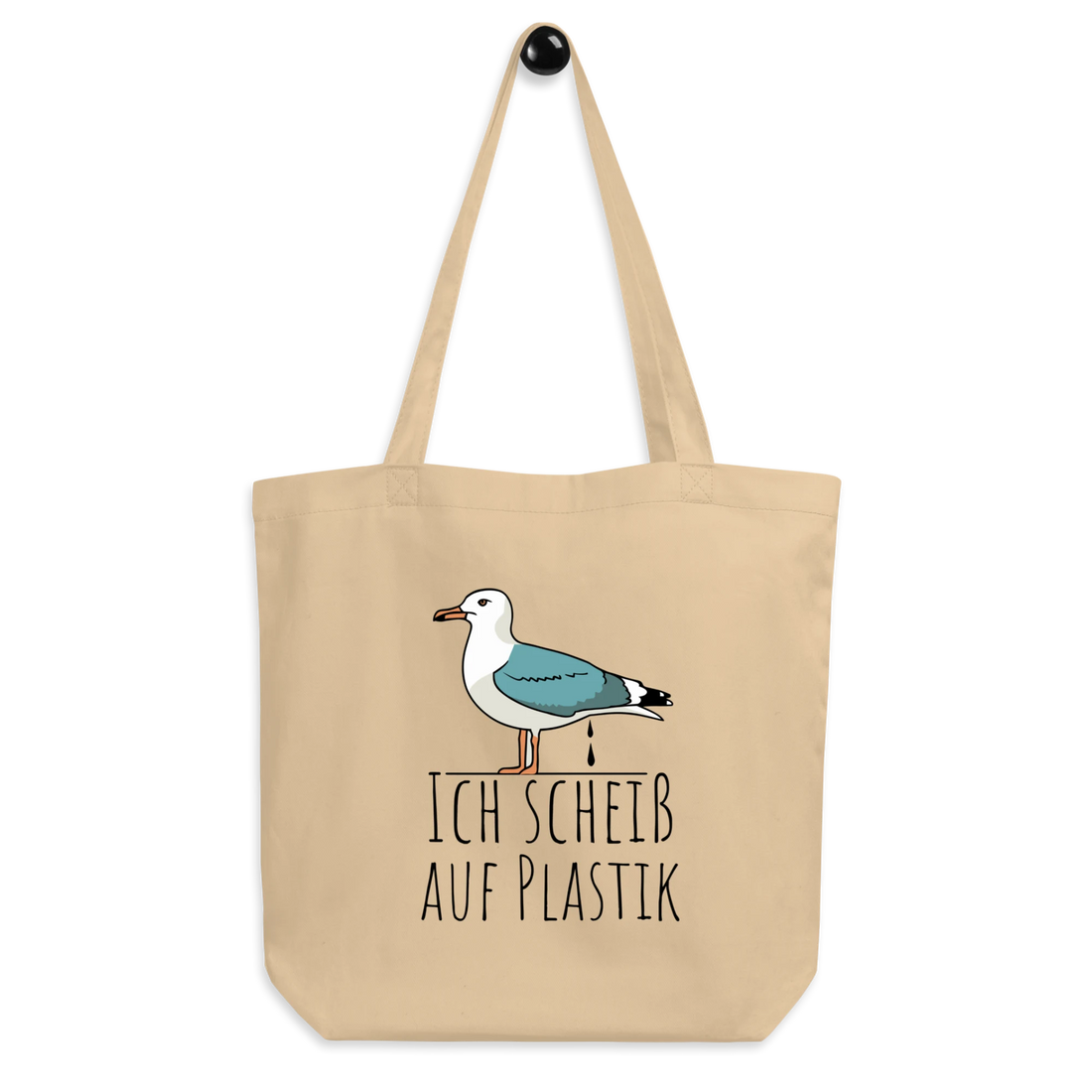 ICH SCHEISS AUF PLASTIK | Bio-Baumwolltasche