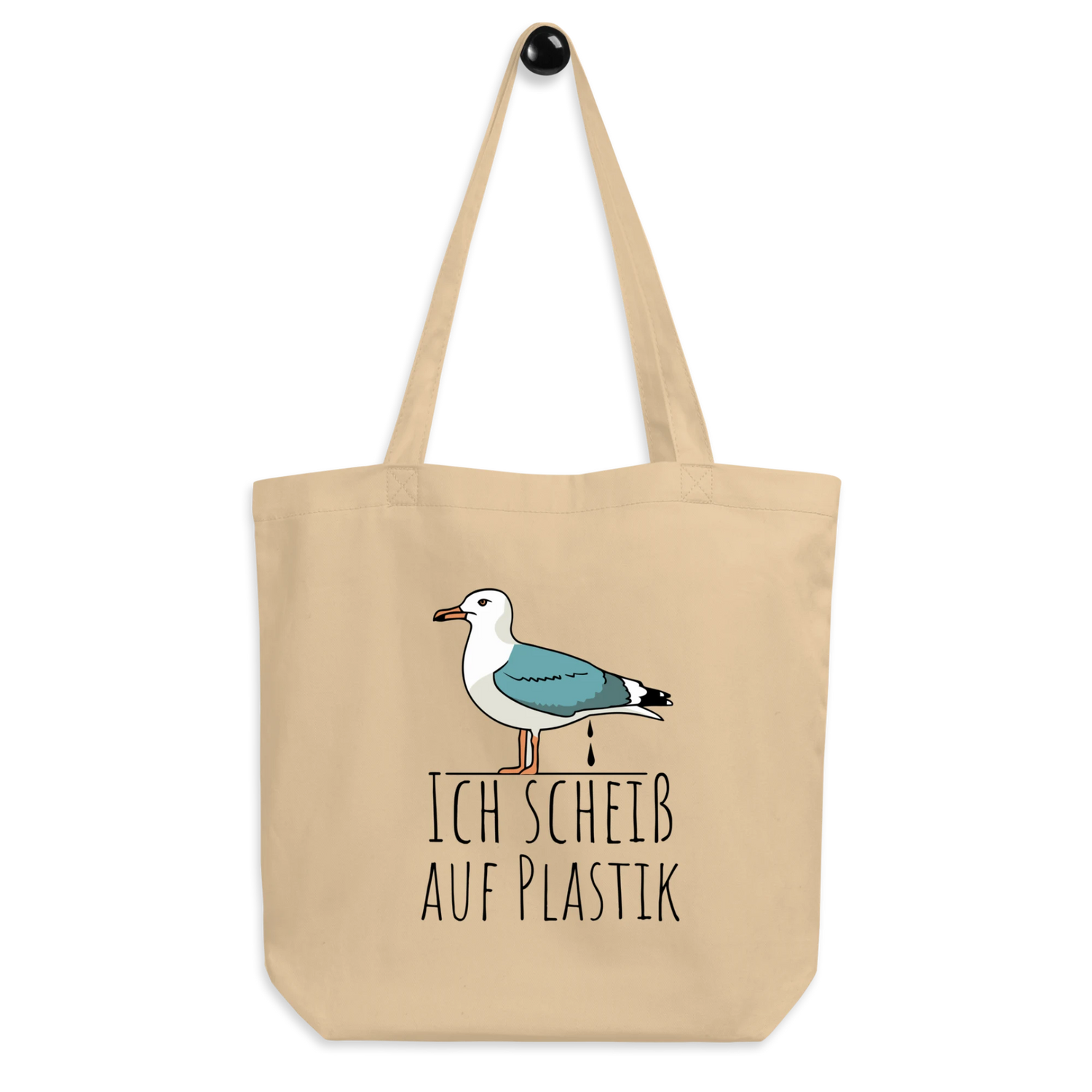 ICH SCHEISS AUF PLASTIK | Bio-Baumwolltasche