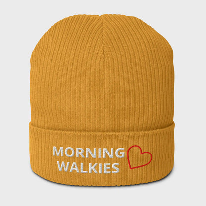 Morning Walkies | Gerippte Bio-Beanie