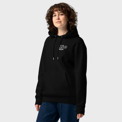 THE CAT MUM_Kratzer | Bio Premium Hoodie