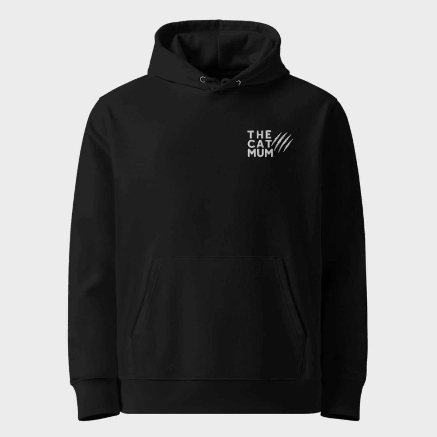 THE CAT MUM_Kratzer | Bio Premium Hoodie