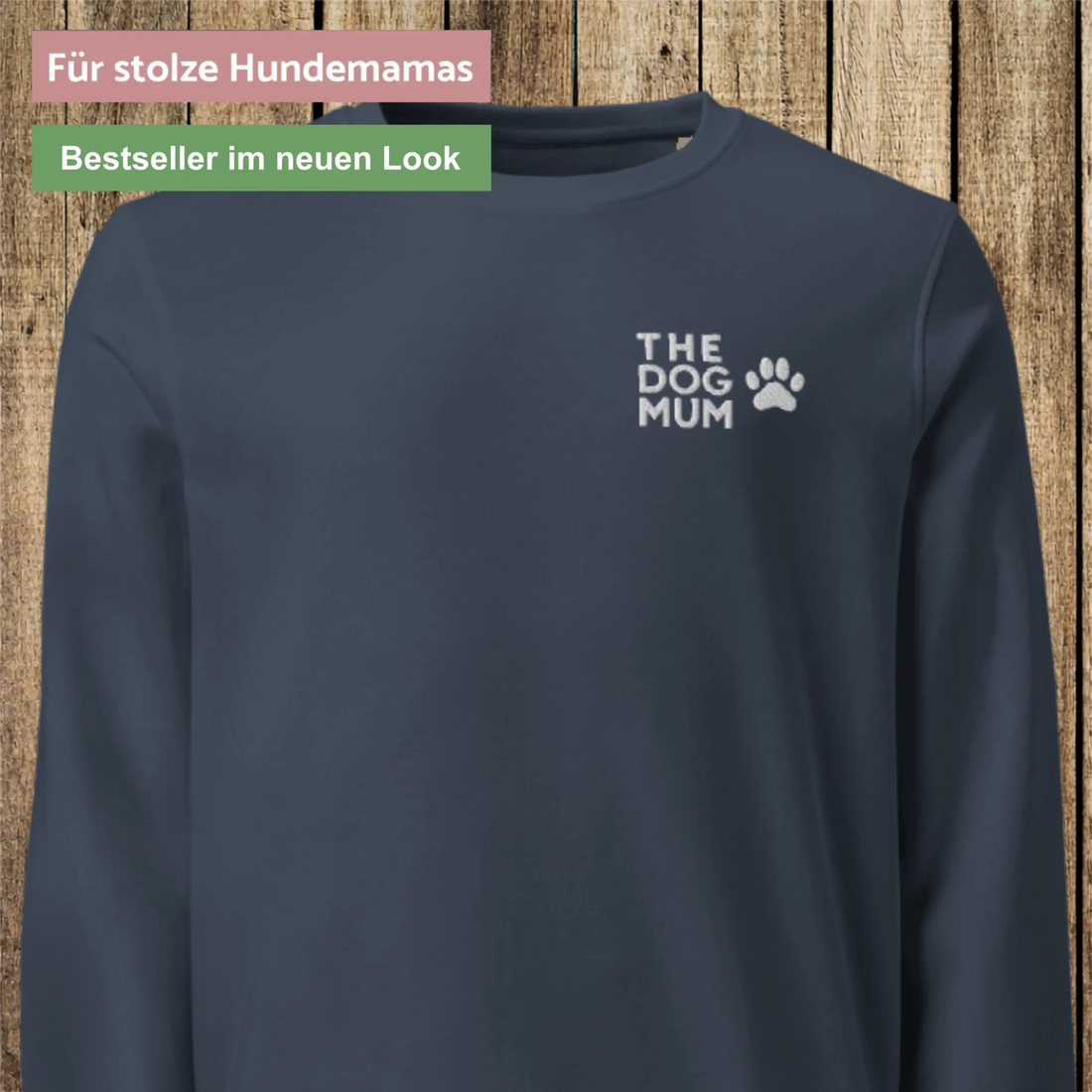 The Dog Mum NEU | Leichter Bio-Pullover Unisex