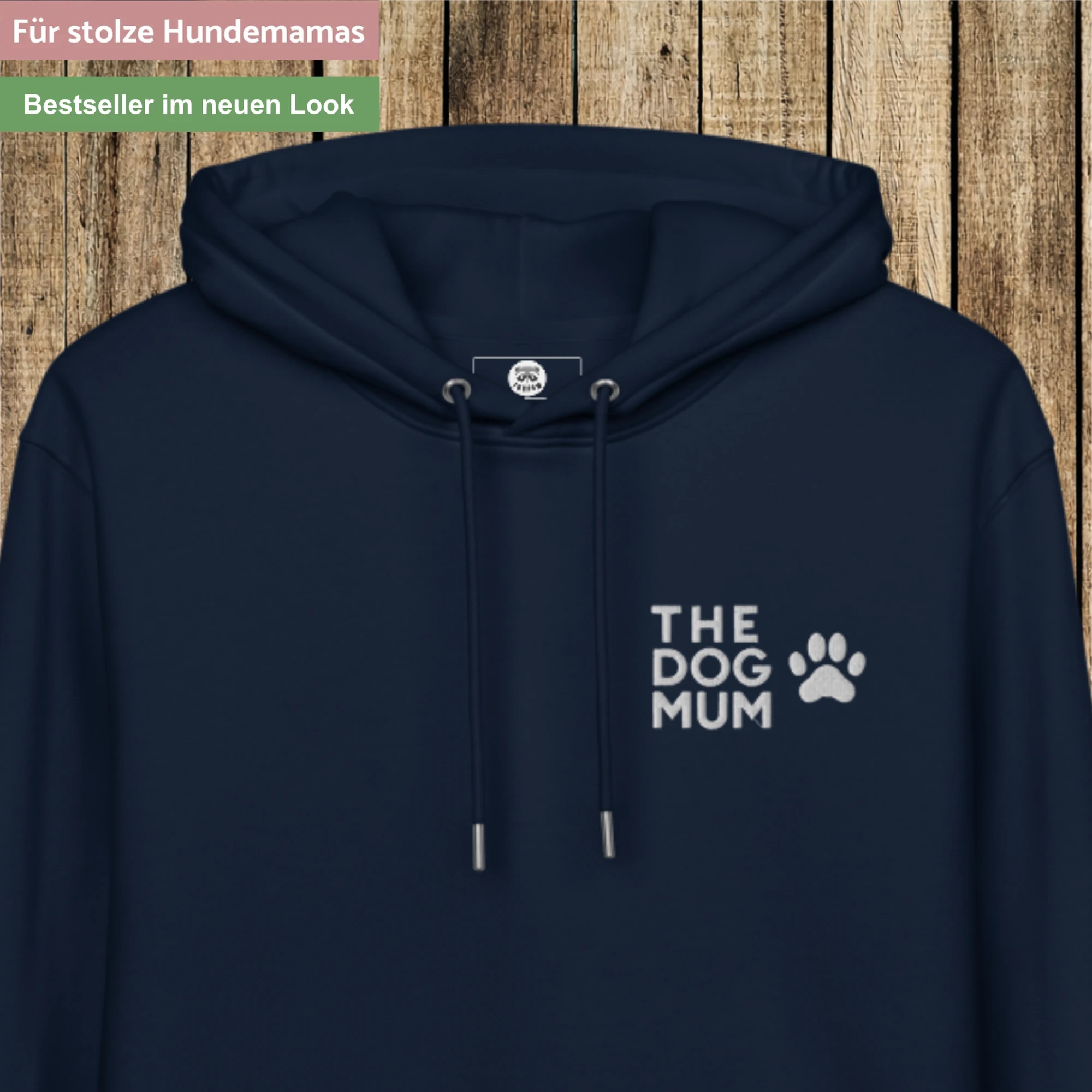 The Dog Mum NEU | Bio Baumwoll-Hoodie