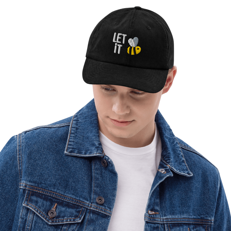 LET IT BEE | Baumwoll-Cord-Cap