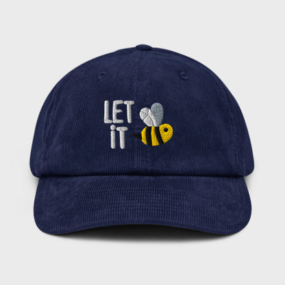 LET IT BEE | Baumwoll-Cord-Cap