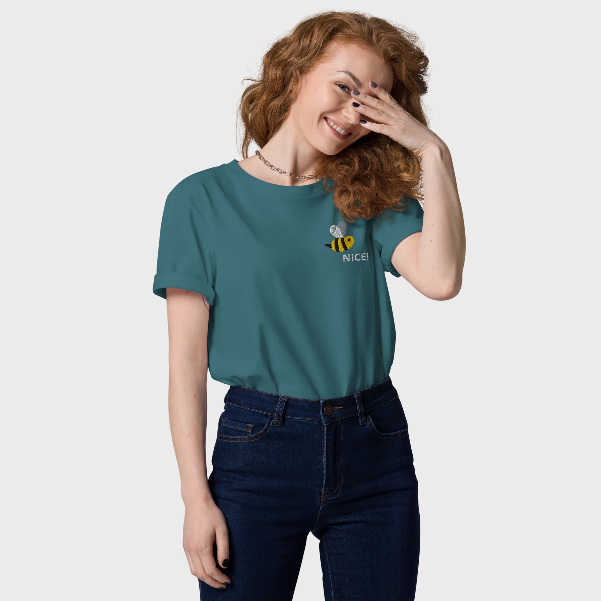BEE NICE! | Bio Premium T-Shirt Unisex