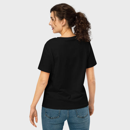 mir doch MIAU | Bio Premium Damenshirt mit Rippkragen