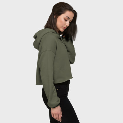 mir doch MIAU | Crop-Hoodie mit Kapuze