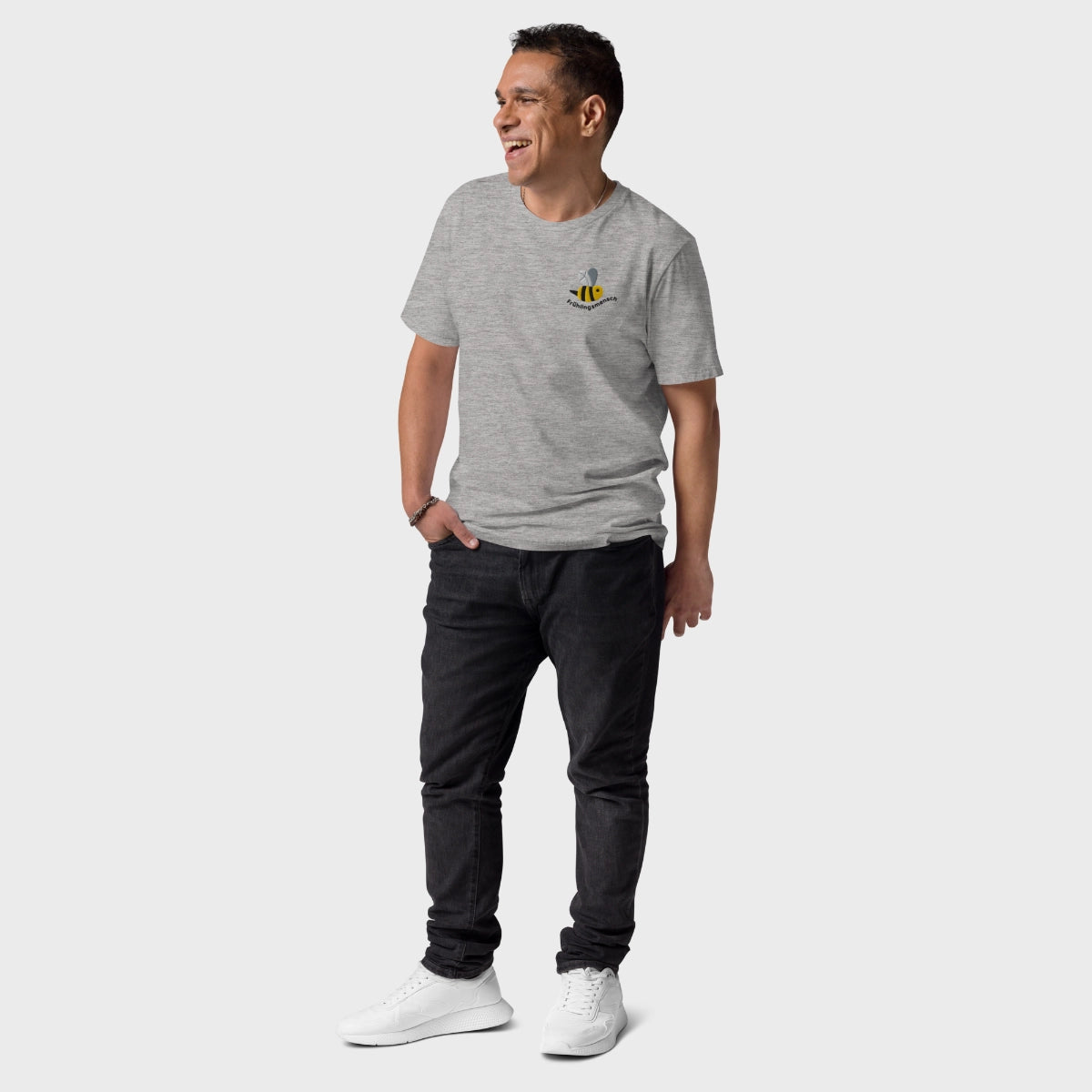 Frühlingsmensch | Unisex-Bio-Baumwoll-T-Shirt