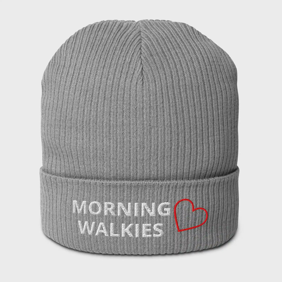 Morning Walkies | Gerippte Bio-Beanie
